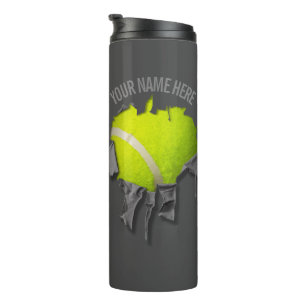 Torn Tennis Thermal Tumbler Thermosbeker