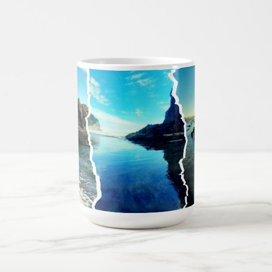 Torn Tryptich Tasman Uitzicht Bone China Mok (Center)