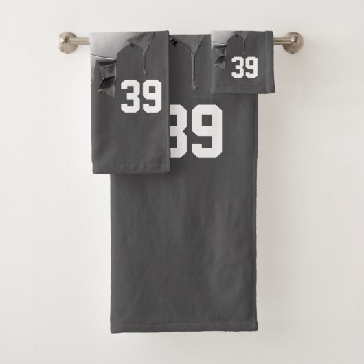 Torn Volleyball Bad Handdoek (Insitu)