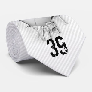 Torn Volleyball (gepersonaliseerd) Witte Stropdas