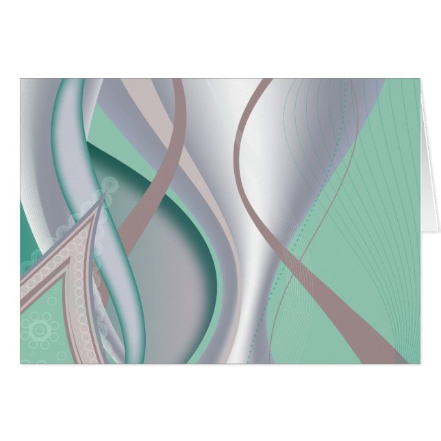 Tornade Abstraite à la menthe de chocolat (Devant horizontal)