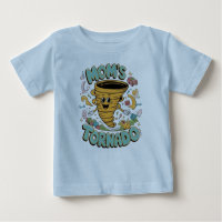 "Tornade de maman" T-shirt bébé