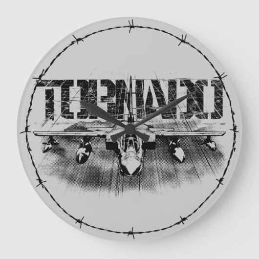 Tornade IDS Round (Grande horloge murale) (Recto)
