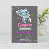 Tornado 2ème anniversaire invitation (Debout devant)