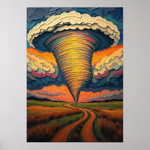 Tornado Alley: de kracht van het Storm Poster