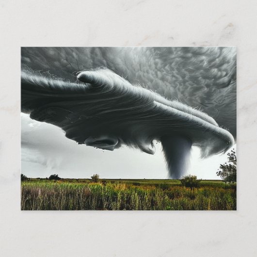 Tornado Art Briefkaart (Voorkant)