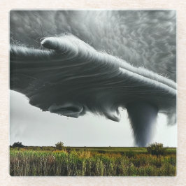 Tornado Art Onderzetter Glazen Onderzetter