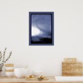 Tornado bij Cordell, Oklahoma Poster (Keuken)