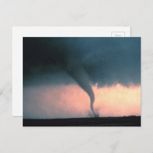 Tornado Briefkaart (Voorkant / Achterkant)