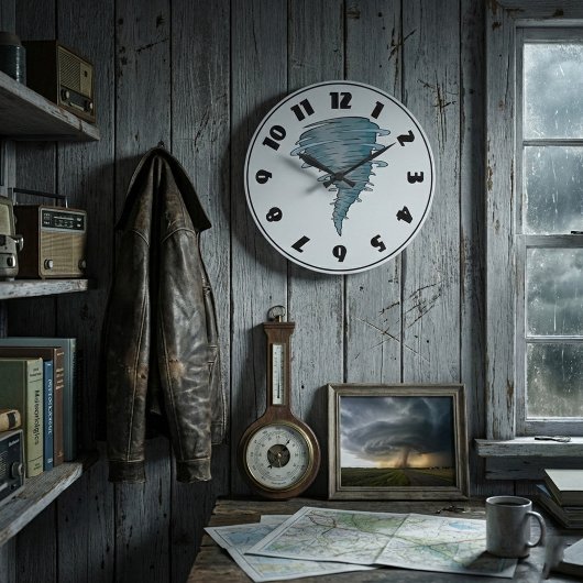 Tornado Clock Grote Klok