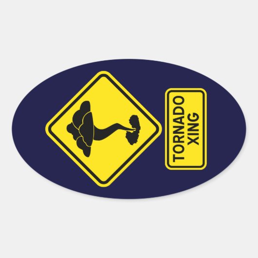 Tornado Crossing Sticker (Voorkant)