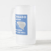 Tornado-evacuatieplan Matglas Bierpul (Voorkant links)