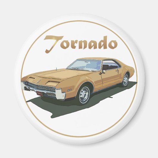 Tornado Gold Magneet (Voorkant)