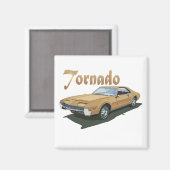 Tornado Gold Magneet (Voorkant / Achterkant)