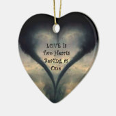 Tornado Heart Ornament (Links)