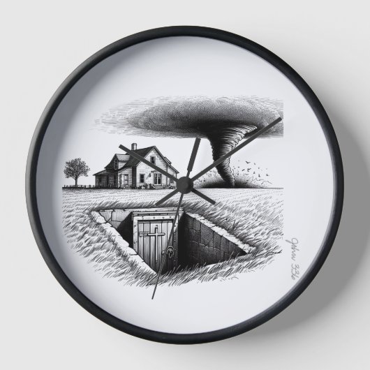 Tornado House Kelder met Kruis (Voorkant)