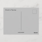 Tornado in het Briefkaart Wyoming (Achterkant)