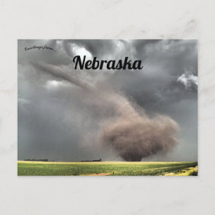 Tornado in Hildreth Franklin County Nebraska Briefkaart