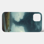 Tornado iPhone hoesje (Achterkant (horizontaal))
