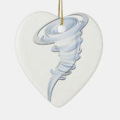 Tornado Keramisch Ornament (Rechts)