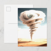 Tornado Kunst #3 Briefkaart (Voorkant / Achterkant)