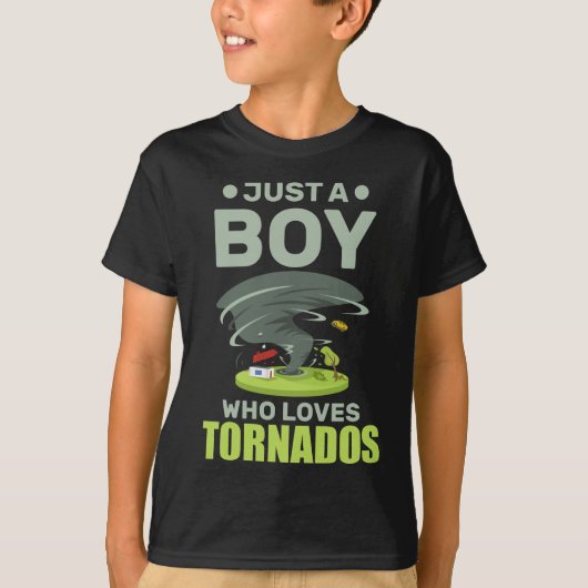 Tornado Meteoroloog Weather Watcher T-shirt (Voorkant)
