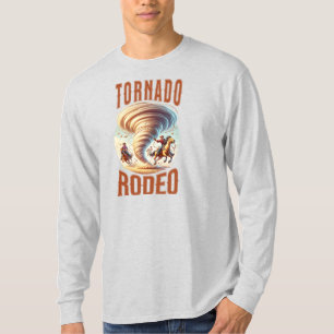 Tornado Rodeo Cowboys T-shirt - Westers grafisch o