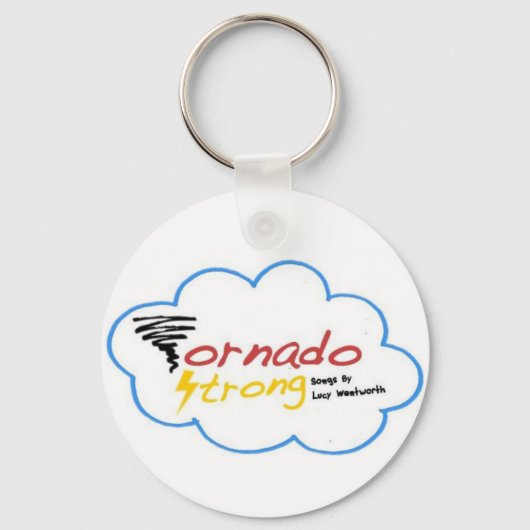 Tornado Sterke Logo Sleutelhanger (Voorkant)