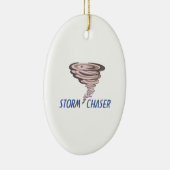 TORNADO STORM CHASER KERAMISCH ORNAMENT (Rechts)