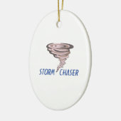 TORNADO STORM CHASER KERAMISCH ORNAMENT (Links)
