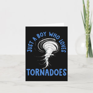 Tornado Verjaardag Jongen Storm Chaser Boys Kinder Kaart