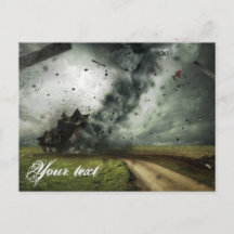 Tornado vernietigende huis storm meteorologie