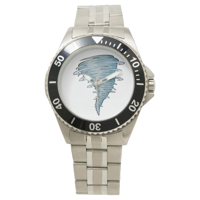 Tornado Watch Horloge (Voorkant)