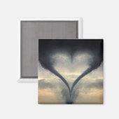 tornadoliefde magneet (Voorkant / Achterkant)