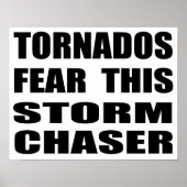 Tornados vrezen dat dit Storm een taser Poster (Voorkant)