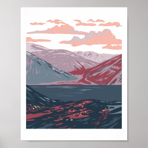 Torngat Mountains National Park Sticker Poster