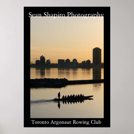 Toronto Argonaut Rowing Club Poster (Voorkant)