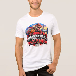 Toronto Basketbal Brengt Mijn Wilde Kant Naar Buit Tri-Blend Shirt