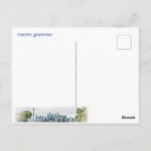 Toronto, Binnenstad Briefkaart (Achterkant)