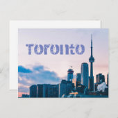 Toronto Briefkaart (Voorkant / Achterkant)