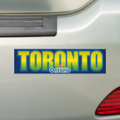 Toronto Bumper Bumpersticker (Op auto)