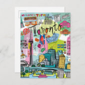 Toronto, Canada Briefkaart (Voorkant / Achterkant)