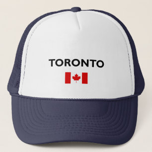 Toronto Canada Canadese vlag Licht-kleur Trucker Pet