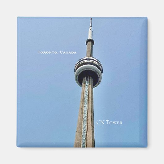 Toronto, Canada CN Tower Magnet (Devant)