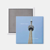 Toronto, Canada CN Tower Magnet Magneet (Voorkant / Achterkant)