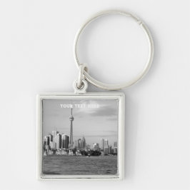 Toronto Canada Ontario Black White Vintage Sleutelhanger