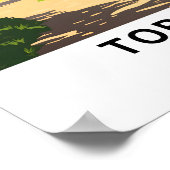 Toronto Canada Reisprint Poster (Hoek)