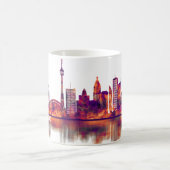 Toronto Canada Skyline Koffiemok (Center)