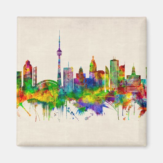 Toronto Canada Skyline Magneet (Voorkant)