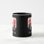 Toronto Canada Skyline  vlag Mok (Midden)